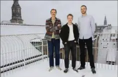  ?? Foto: Gregers Tycho ?? De tre stiftere er fra venstre mod højre Anders Engtoft Meldgaard, Christian Randløv Schmidt og Jon Sigvert. De ejer tilsammen stadig en majoritet i selskabet, efter at Reel har rejst 37 mio. kr.