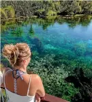  ??  ?? Te Waikoropup­u Springs is one of Golden Bay’s most popular tourist attraction­s.
