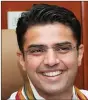  ??  ?? Sachin Pilot