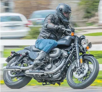  ?? BILL PETRO FOR DRIVING ?? The 2016 Harley-Davidson Roadster combines different ‘styling genres’.