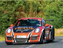  ??  ?? Left: Steven Kirk-burnnand and co-driver Mike Hay (BMW 318ti, No. 756) from Auckland won this year’s three-day Targa Hawke's Bay event, which ended in Havelock NorthAbove: Second overall, after leading most of the final day, were Dunedin Porsche 991 GT3 RS pair Martin Dippie and Jona Grant