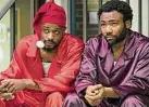  ?? Tribune News Service ?? Donald Glover, right, is in “Atlanta.”