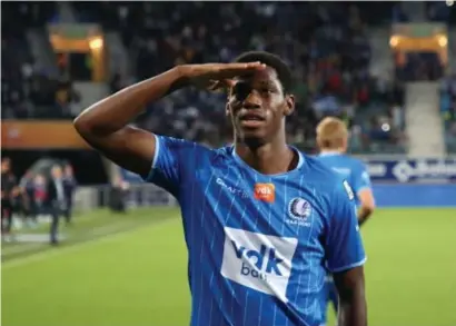  ?? Belga ?? Jonathan David kwam als onbekende Canadees naar AA Gent en verlaat de club nu als duurste speler ooit.