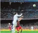  ??  ?? 2015-16: Gol anulado a Bale en el clásico del Camp Nou