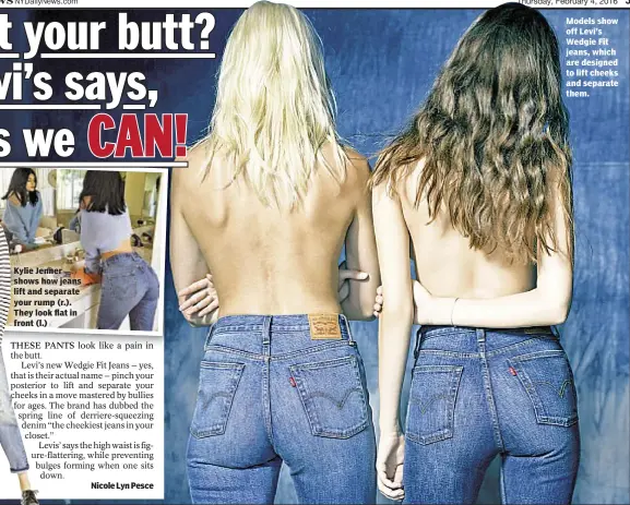Lift your butt? Levi's says, yes we CAN! - PressReader