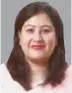  ??  ?? Mayuri Ghosh General Manager, Sales, Lords Hotels & Resorts