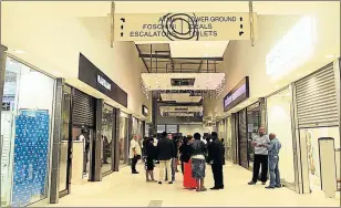  ?? Picture: SIBONGILE NGALWA ?? OPEN: The much anticipate­d Gillwell Taxi Retail Park will open its doors to the public today. Gillwell mall was initiated in 2004, in collaborat­ion with the East London taxi forum and informal traders