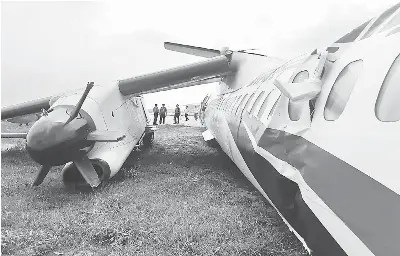 18 Cedera Pesawat Tersasar Ketika Mendarat Di Lapangan Terbang Antarabangsa Yangon Pressreader
