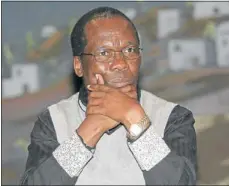  ?? PHOTO: BAFANA MAHLANGU ?? ‘ DOING THE RIGHT THING’: Gauteng housing MEC Humphrey Mmemezi.