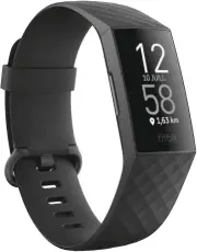  ??  ?? ▲ Moins complexes que les montres connectées, les bracelets d’activité permettent de mesurer vos efforts. Les plus avancés, comme le Charge 4 de Fitbit (env. 130 €), disposent d’un GPS et de fonctions avancées de suivi cardiaque.