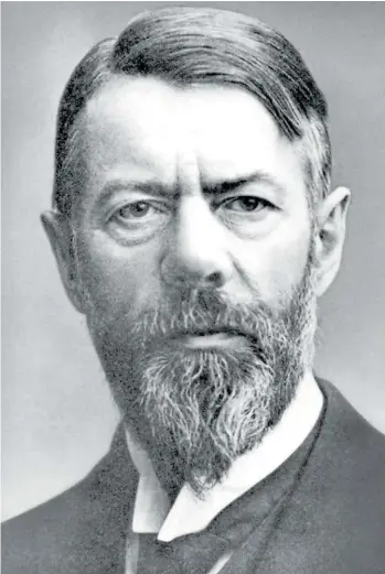  ??  ?? Max Weber (1864-1920). Las jornadas analizaron la religión como campo propicio para la política.