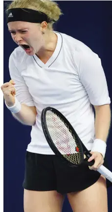  ?? GETTY ?? Francesca Jones, 20 anni, è numero 241 nel ranking Wta