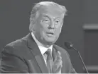  ?? AP ?? A group promising to help President Donald Trump’s effort to overturn the results of the general election is being suing by a donor who gave it $2.5 million.