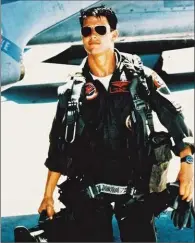  ?? PARAMOUNT PICTURES ?? Tom Cruise in “Top Gun:” everyone wanted to be like Maverick.