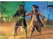  ?? FOTO: VERANSTALT­ER ?? Das Pirates Action Theater verspricht in dem Stück „Die Rache des Don Montego“wieder spannende
Kämpfe.