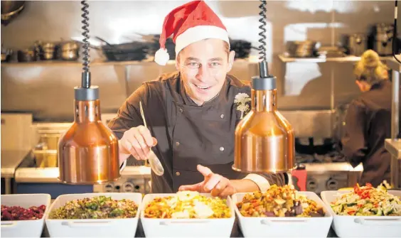  ?? Photo / Andrew Warner ?? Stolen Bike Catering has had its busiest year ever catering for Christmas functions. Pictured, owner Ryan Gregorash.