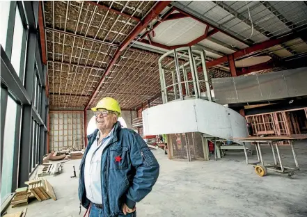  ?? BRADEN FASTIER/STUFF ?? Pic Picot says his new factory and storage and distributi­on centre in Stoke will meet increased demand for his company’s products and become a tourist attraction.