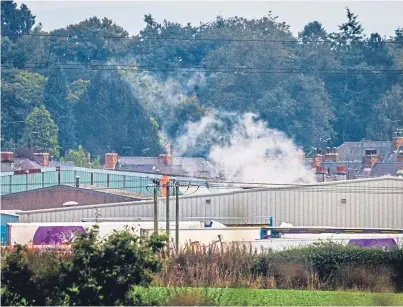  ?? Picture: Steve McDougall. ?? The factory is causing distress to some residents in Coupar Angus.