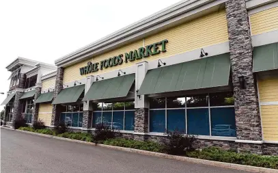  ?? Arnold Gold/Hearst Connecticu­t Media ?? The Whole Foods Market in Milford. The Texas-based supermarke­t giant will be one of two anchors for Stone Bridge Crossing’s retail component of the project, along with a T.J. Maxx.