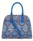  ??  ?? Robinson printed satchel.