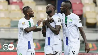  ?? ?? Sierra Leone's success at the tournament is an incredible story