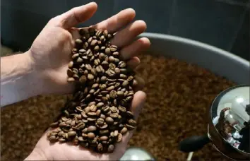  ?? AFP/Getty Images ?? Premiums for Colombian coffee in the cash market are near the highest in a decade, partly helped by tight supplies in Central America.