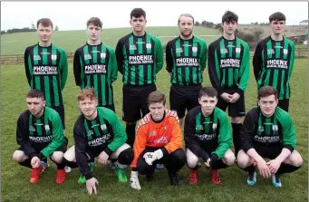  ??  ?? Arklow United, who lost out to Avonmore FC.