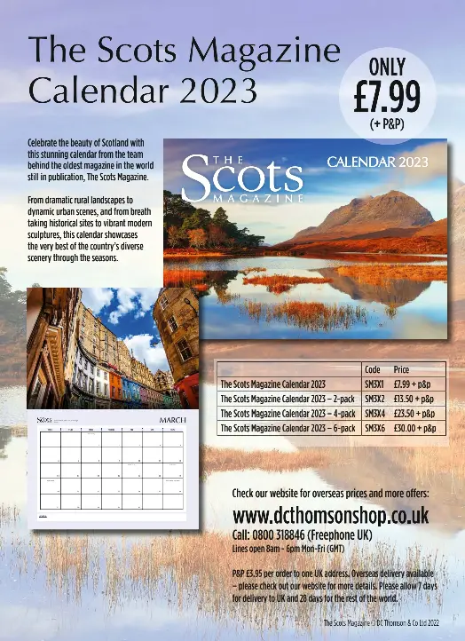 The Scots Magazine Calendar 2023 PressReader