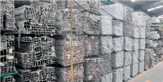  ??  ?? La industria del aluminio exportó 420 mil toneladas a Estados Unidos en el 2018. La Canalum participó en las negociacio­nes del nuevo tratado comercial.