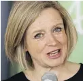  ??  ?? Rachel Notley