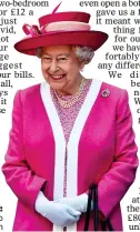  ??  ?? ROYAL WARRANT: June loves going to the see the Queen