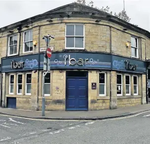  ??  ?? IBar in Accrington town centre has had its licence suspended for three months to ‘get its house in order’