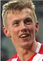  ??  ?? SUPER SAINT: James Ward-Prowse celebrates