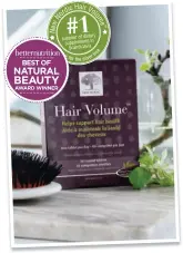 ??  ?? Hair Volume ™ is a best-selling hair supplement from Sweden. With just one tablet a day it provides more hair nutrients than most other hair products.