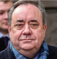  ??  ?? Picture: GETTY
Salmond leaving Edinburgh High Court yesterday