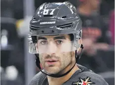  ?? ETHAN MILLER/GETTY IMAGES ?? The pressure is off Max Pacioretty this season, with the former Canadiens captain playing on Vegas’ second line.