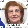  ??  ?? Patricia Putt, psychic medium