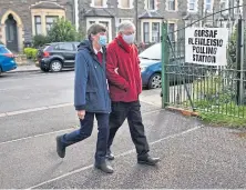  ??  ?? Welsh First Minister Mark Drakeford and his wife.