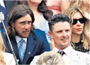  ??  ?? In the swing: Justin Rose on his way to finishing third at the US Open last month (main); enjoying Wimbledon this year with Tommy Fleetwood (above) and savouring the moment at the 1998 Open at Royal Birkdale (left)