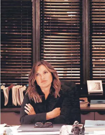  ??  ?? ► Olivia Benson (Mariska Hargitay) en La Ley y el Orden: UVE.