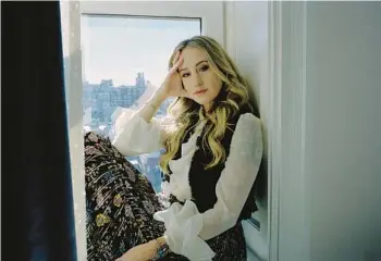  ?? SARA MESSINGER/THE NEW YORK TIMES ?? Musician Margo Price, seen Nov. 8 in New York, is releasing her fourth album,“Strays.”