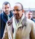  ?? Saudi Arabia’s Energy Minister Khalid Al-Falih arrives at OPEC. ??