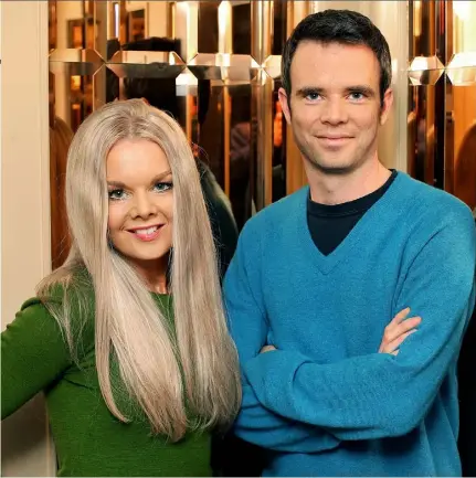  ??  ?? Mairead Nesbitt and her brother Karl are accomplish­ed musicians. Photo: Steve Humphreys