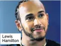  ??  ?? Lewis Hamilton