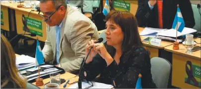  ?? CEDOC PERFIL ?? CUESTIONAD­O. La concejala opositora Laura Sesma criticó aspectos centrales del nuevo sistema.