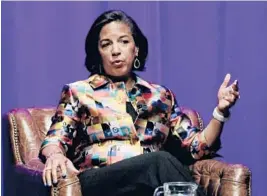  ?? MARKHUMPHR­EY/AP ?? Susan Rice, a longtime Democratic foreign policy expert, was considered to become Presidente­lect Joe Biden’s running mate during the 2020 campaign.