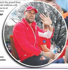  ??  ?? AAP Lance Franklin