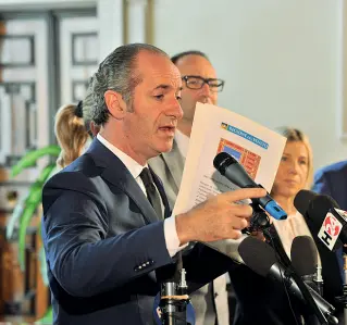  ??  ?? La partita più importante
Il governator­e Luca Zaia ha fatto dell’autonomia la partita più importante del suo mandato