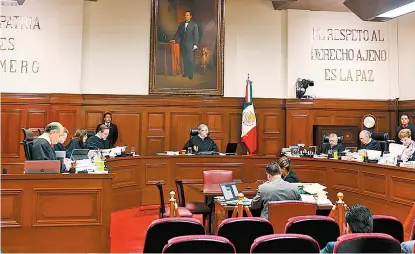  ??  ?? ARACELI LÓPEZ El pleno discutirá proyectos de sentencia que elaborará el ministro Jorge Pardo.