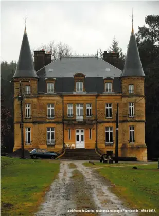  ??  ?? Le château de Sautou, résidence du couple Fourniret de 1989 à 1992.